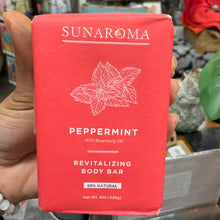Sunaroma Body Bar Soap Peppermint Oil