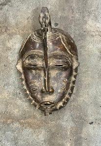 African Bronze Mask