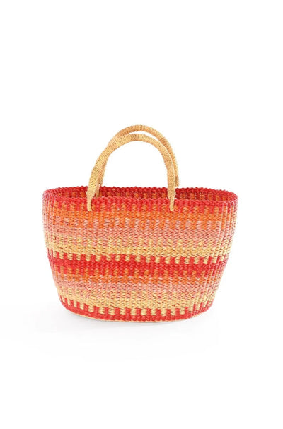 Accra Patterned Grass Tote