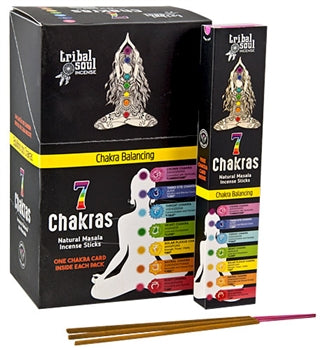 7 Chakras Tribal Soul Incense Sticks