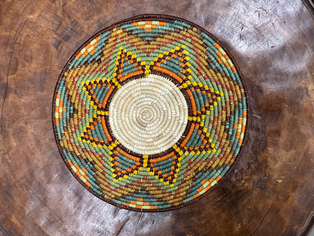 Rwenzori Roundel (9.75 inch) -Baskets of Africa
