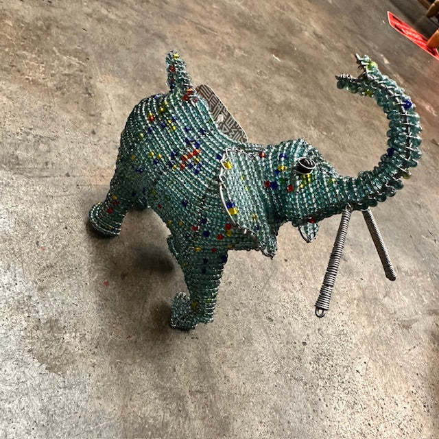 South African Beaded Animals- Elephant