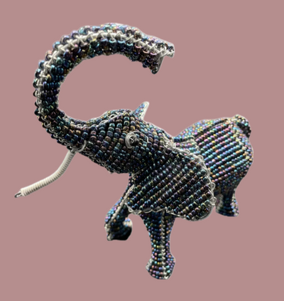 South African Beaded Animals- Elephant