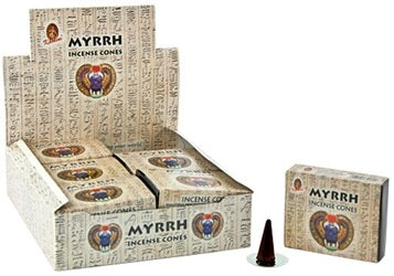 Myrrh Incense Cones-Kamini