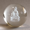 Crystal Kwan Yin Globe