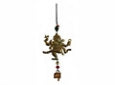 The Dancing Ganesh (God of Prosperity) w/ Beads & Bell Wind Chime
