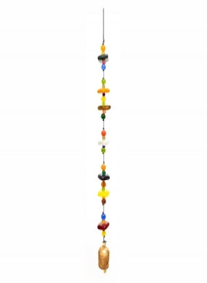 The Square Dance Beads & Bell Wind Chime