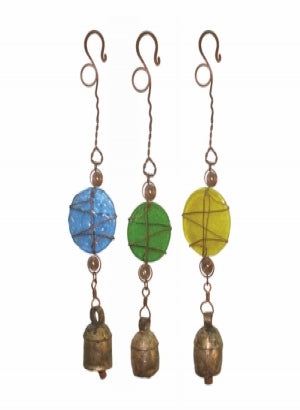 Wired Glass Circles Set of 6 - Moksha