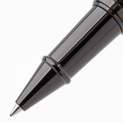 Metallic Ballpoint Pen (Red Accent)