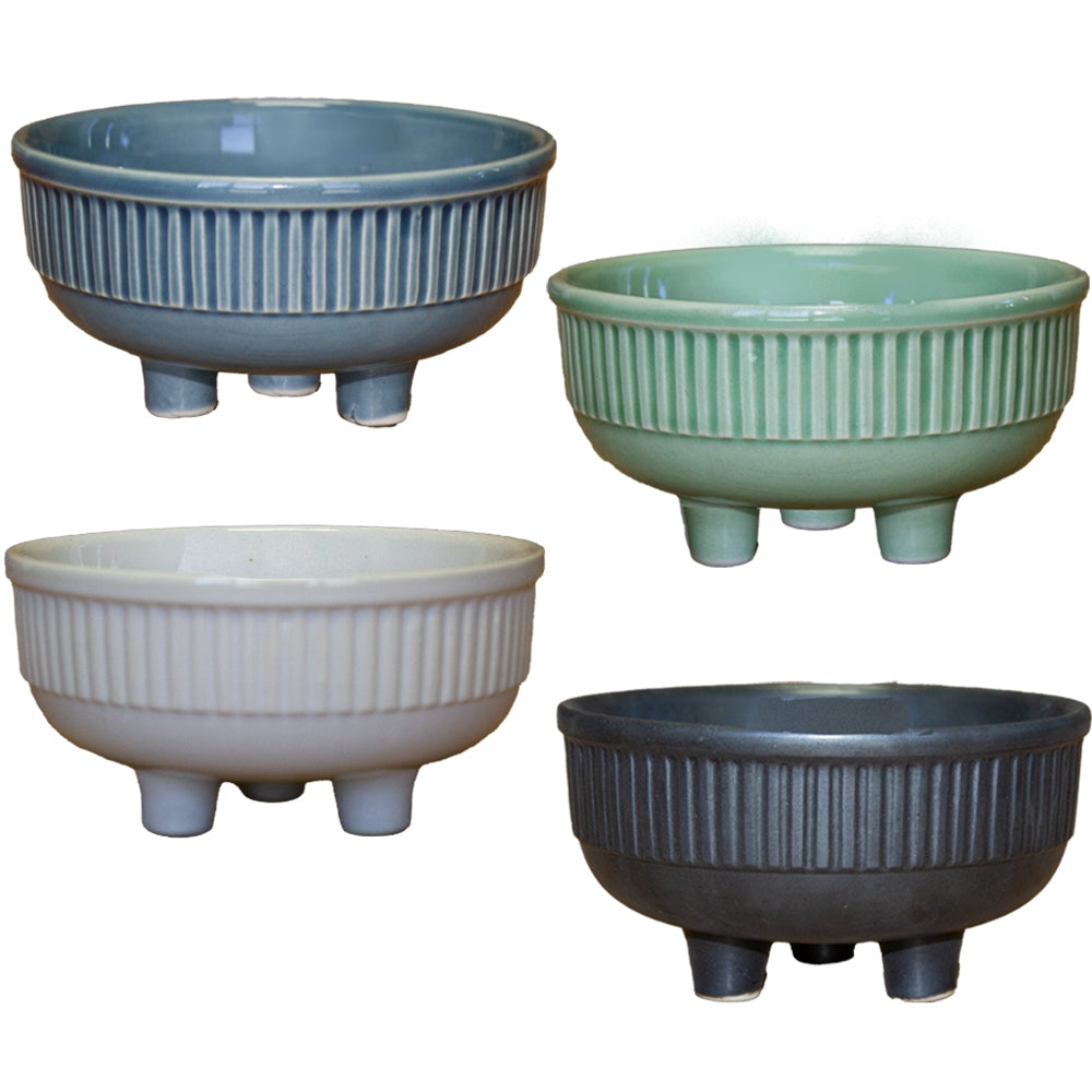 FOREST GARDEN CERAMIC PLANTER POT
