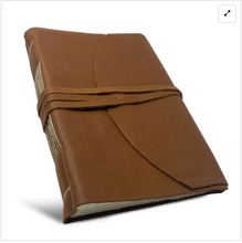 Italian Leather Wrap Journal (Blank) - Manufactus