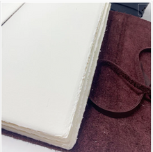 Italian Leather Wrap Journal (Blank) - Manufactus