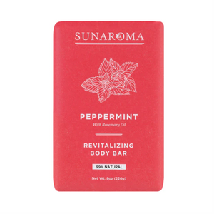 Sunaroma Body Bar Soap Peppermint Oil