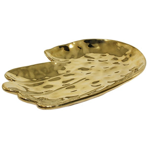 Gold Metallic Hand Tray -  Large