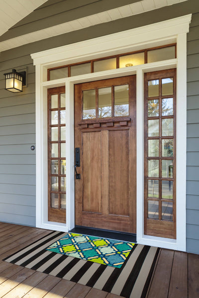 Welcome Home Unbeatable Deals - Blue Mosaic Doormat