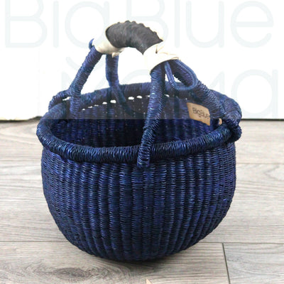 Round Small - Solid Indigo