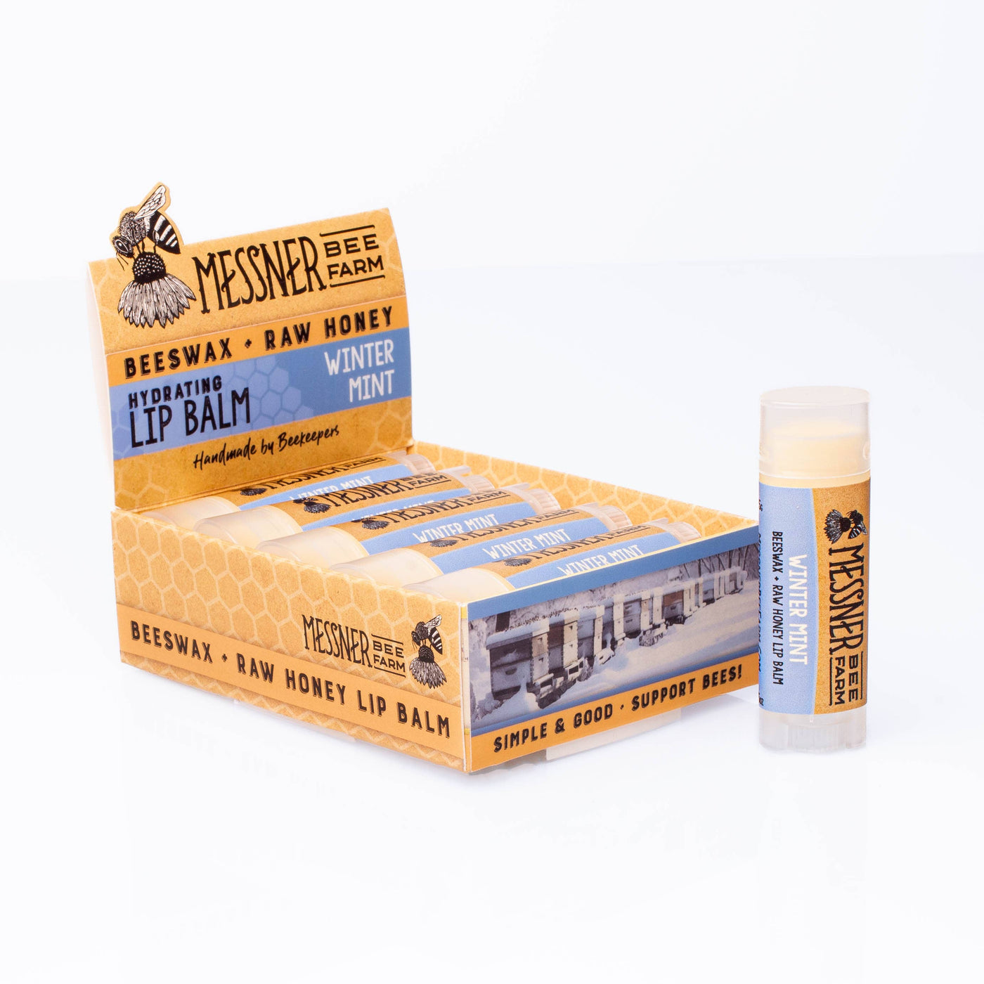 Messner Bee Farm - Winter Mint Lip Balm