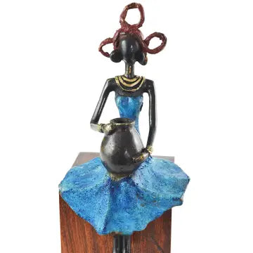 Harmony Burkina Bronze Sculpture