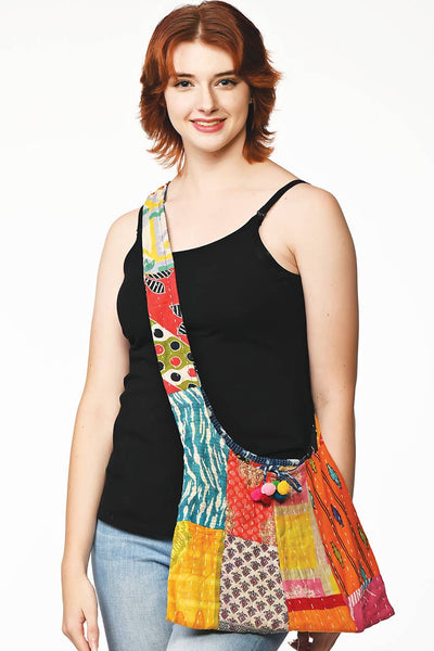 Kantha Jhola Bag-Sevya Handmade