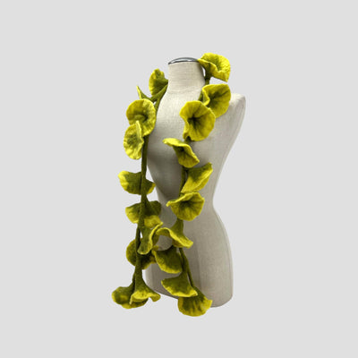 20 Flowers Scarf, Flowers Garland or Wall Hanging-Feltiful