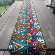 The Afrophile - IN LIVING COLOR table runner