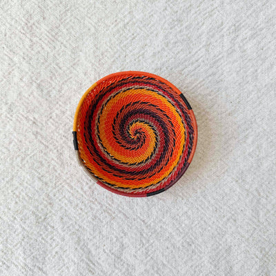 Zulu Wire Bowl: Fire-Amsha