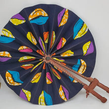 Wax Print Fan - World Peaces