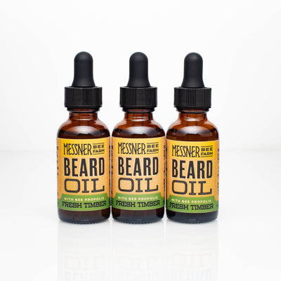 Beard Oil - Fresh Timber - Cedarwood and Bergamot-Messner Bee Farm