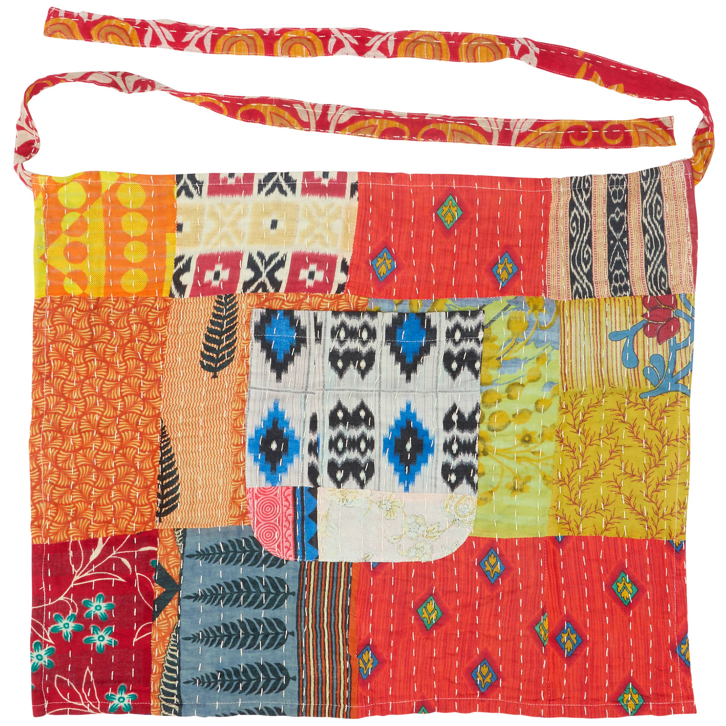 Kantha Skirt Apron-Primitives by Kathy – Cultural Interiors
