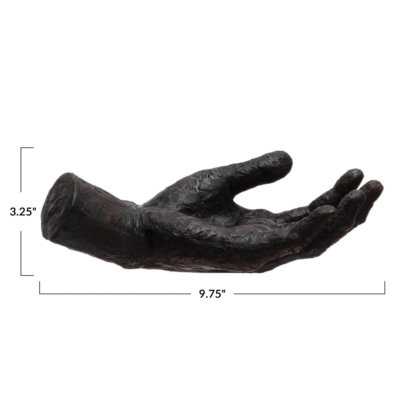 Resin Hand Black