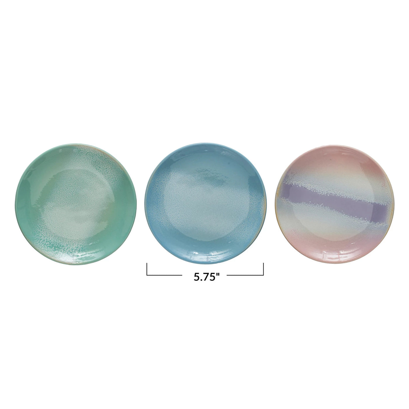 Round Stoneware Plate 5-3/4"