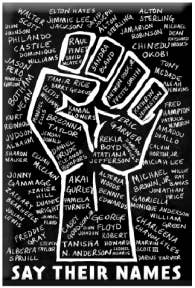 Say Their Names-Magnet - Syracuse Cultural Workers