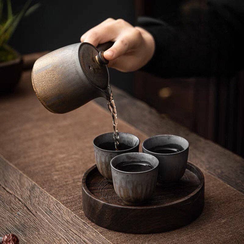 Gohobi - Gohobi Ceramic Classic Golden Black Tea Cup