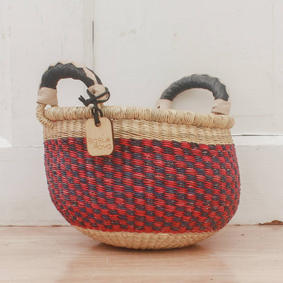 Round Small Two Handle-Big Blue Moma