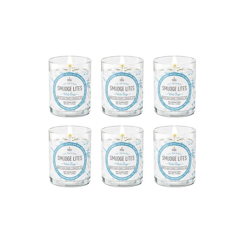 'Smudge Lites' White Sage Votive Smudge Candle