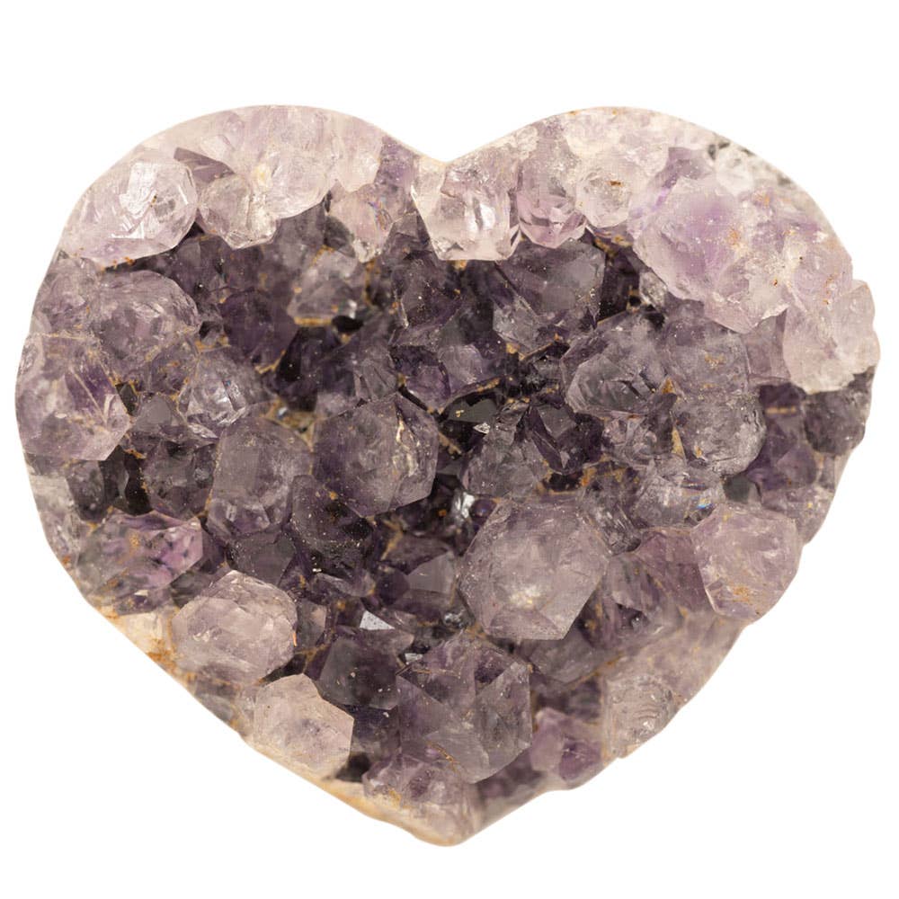 Benjamin International - AMETHYST HEART DRUZY