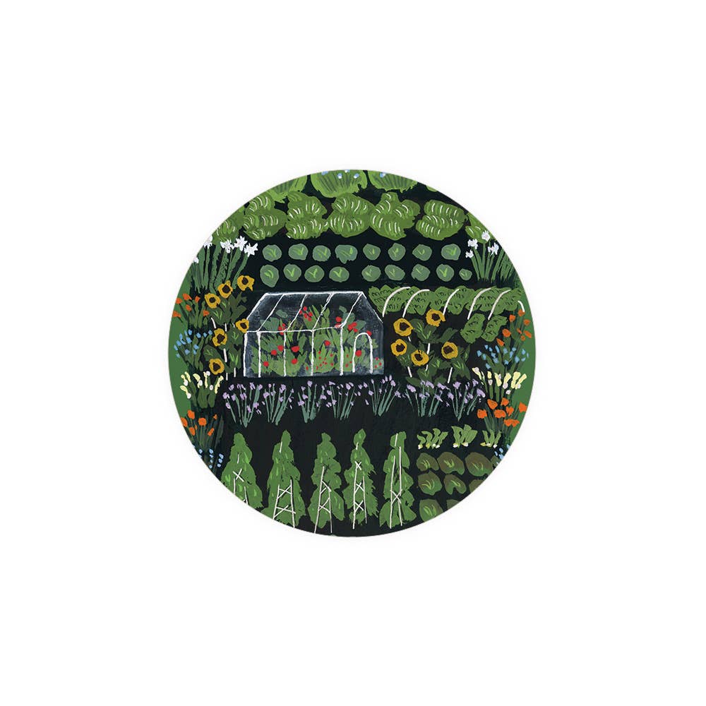Garden Greenhouse-Seedlings Coaster