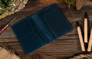 Genuine Leather Passport Holder- American Leather Goods