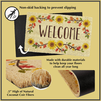 Welcome Home Unbeatable Deals - Blue Mosaic Doormat