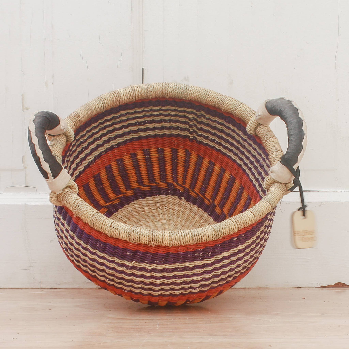 Round Small Two Handle-Big Blue Moma