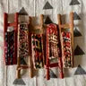 African Wax Folding Fans
