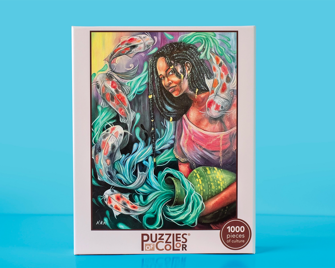 Puzzles of Color - "Flow" by Morgan N. Marshall