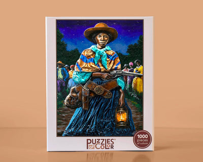Puzzles of Color - "Young Harriet Tubman, Outlaw For Freedom" by Dion J. Pollard