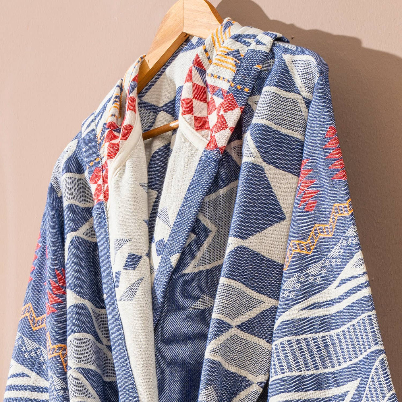 Kikoya - Tribal Bathrobe Turkish Cotton Light Weight Quick-dry Robe