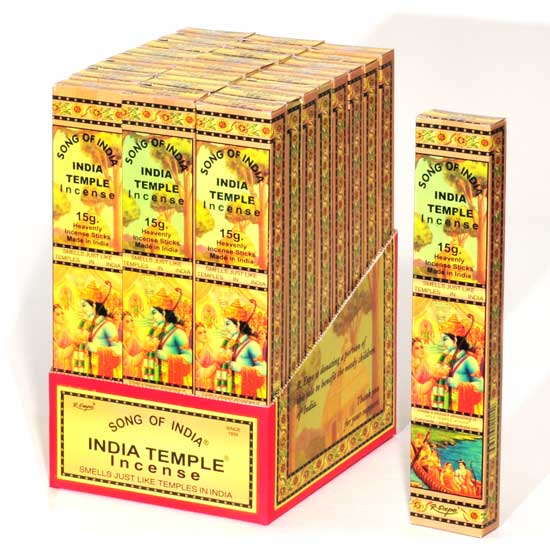 R. Expo/Song of India - India Temple Incense 15g