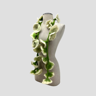 20 Flowers Scarf, Flowers Garland or Wall Hanging-Feltiful