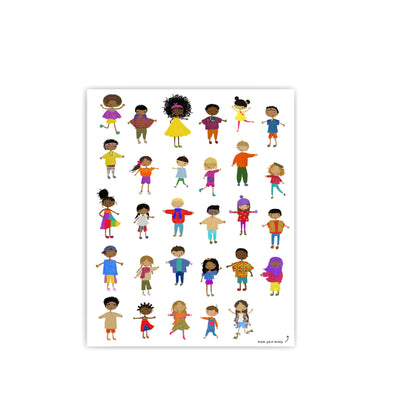 The Book of Cultures with Stickers & Map Multicultural Book-Worldwide Buddies -