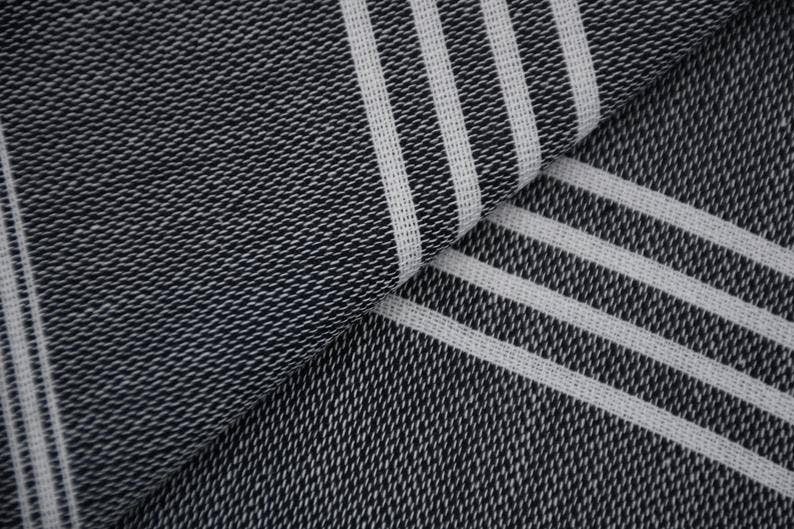 Basic Layers - Monaco Black Turkish Towel