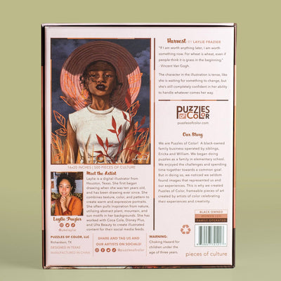 Puzzles of Color - Harvest by Laylie Frazier