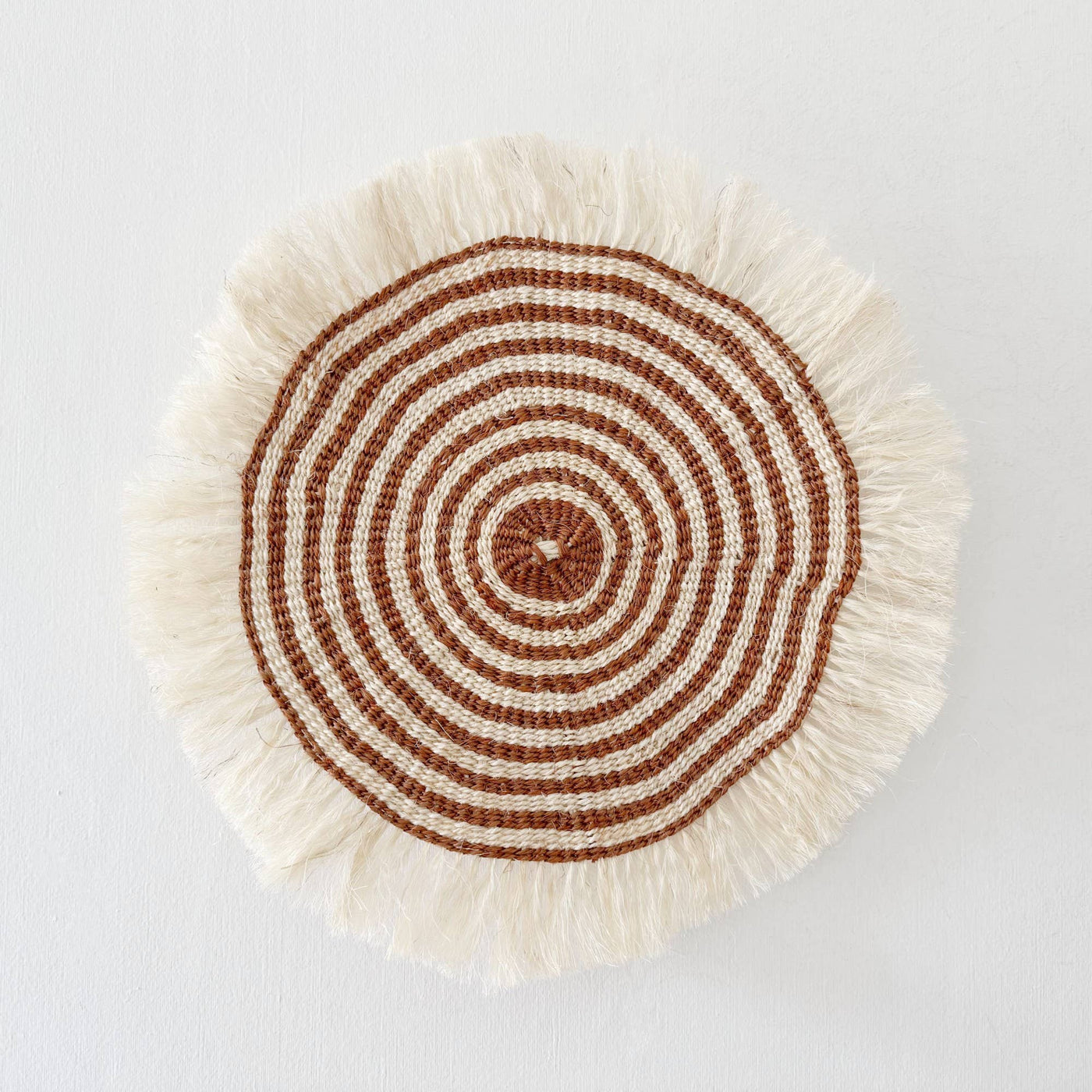 16" Sisal Wall Hanging: Mbura-Amsha
